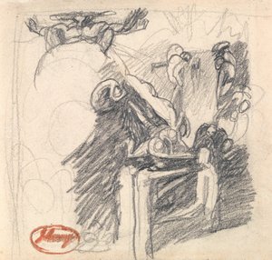La Tentation du Christ - George Romney